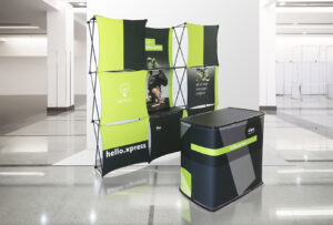 Mur kiosque et comptoir