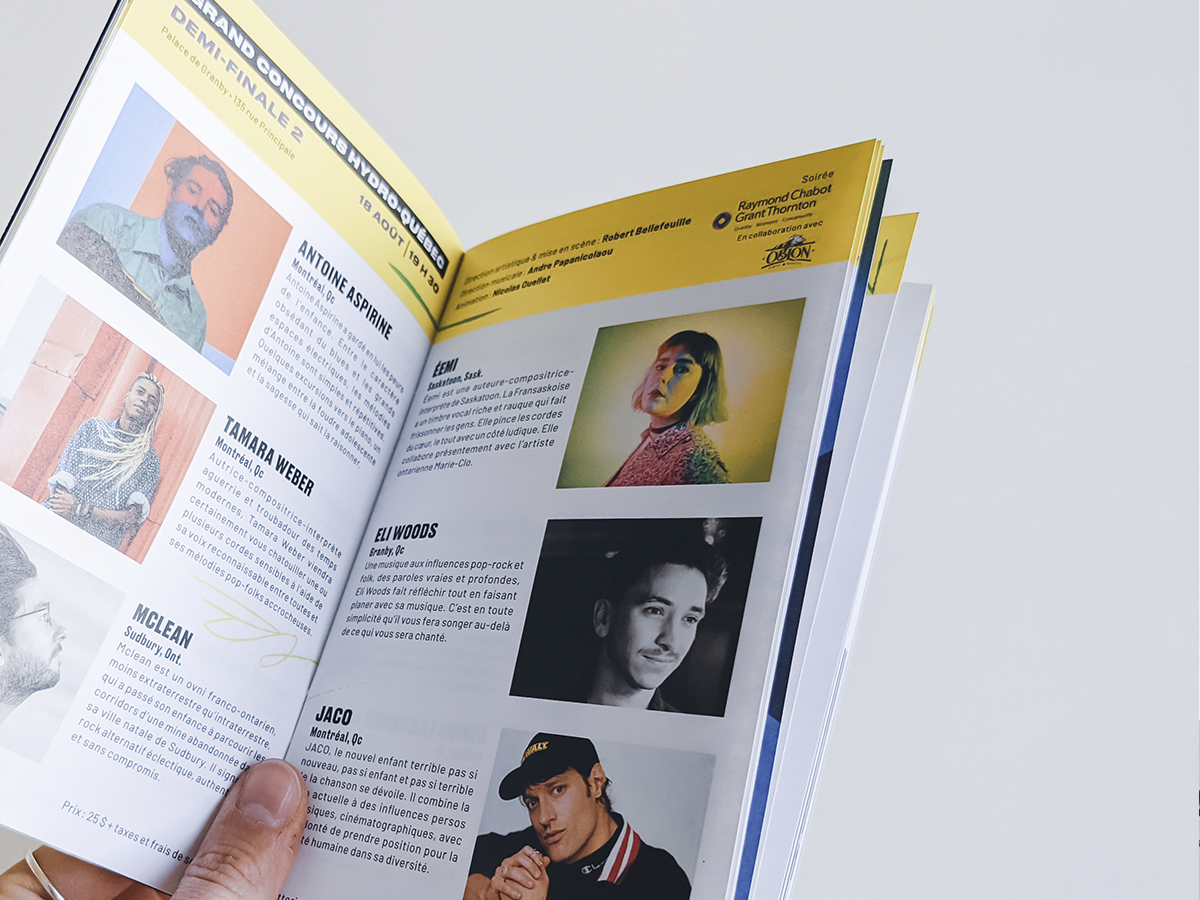 programmes de soirée